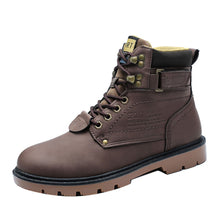 Load image into Gallery viewer, Winter Men&#39;s Martin Boots Non-slip Wear-resistant Outdoor Tooling Big Size Shoes